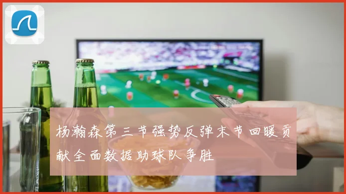 杨瀚森第三节强势反弹末节回暖贡献全面数据助球队争胜