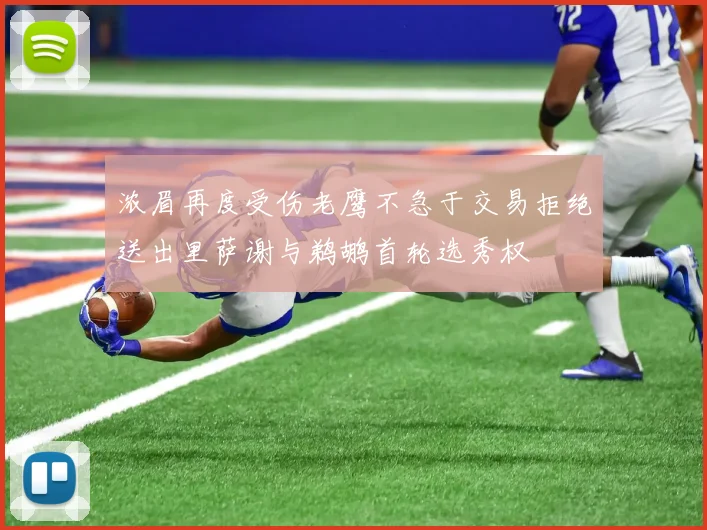 浓眉再度受伤老鹰不急于交易拒绝送出里萨谢与鹈鹕首轮选秀权